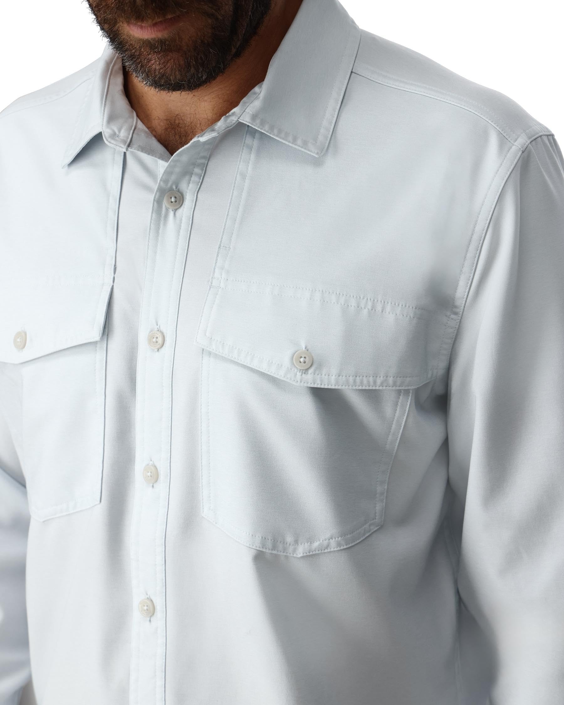 Simms Men's No-See-um Bugstopper Ls Shirt - Image 4