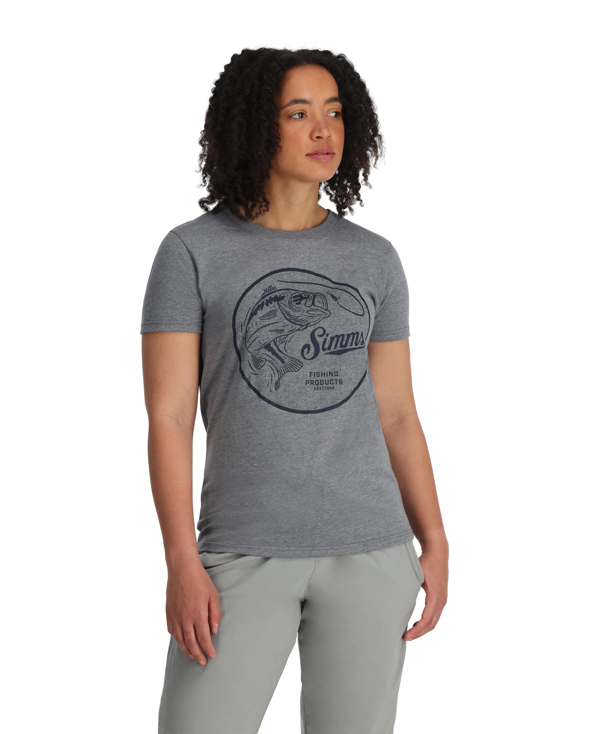 Simms Women's W’s Nostalgic Bass T-Shirt - Image 3